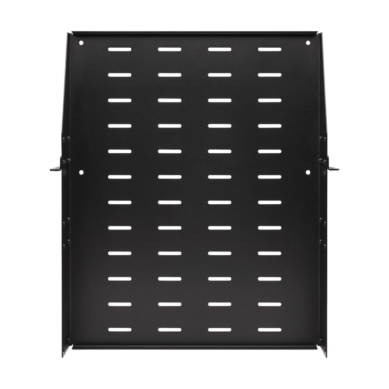 Polica pevná SmartRack 2U, nosnosť 45kg, hĺbka 546mm, montáž univerzálna, odvetrávaná
