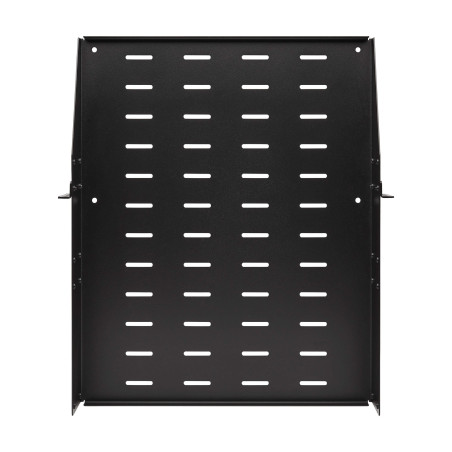 Polica pevná SmartRack 2U, nosnosť 45kg, hĺbka 546mm, montáž univerzálna, odvetrávaná