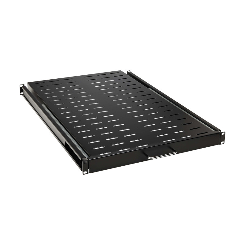 Polica posuvná SmartRack 1U, nosnosť 22.7kg, hĺbka 719mm, odvetrávaná