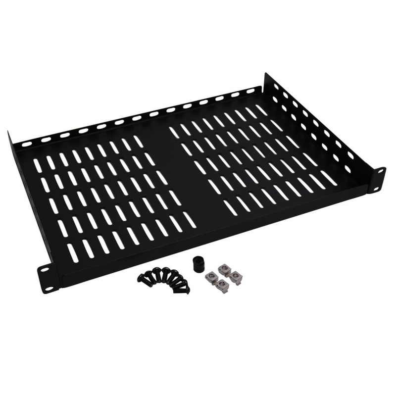Polica pevná SmartRack 1U, nosnosť 18.1kg, hĺbka 305mm