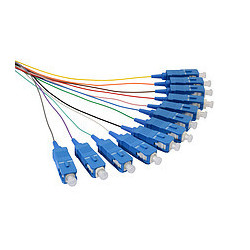 Pigtail 9/125 SCupc SM OS 1,5m, balenie 12ks farby