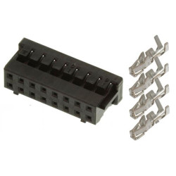 MEANWELL - DF11-16DS-2C-SET, PCB plug pre MeanWell PSU LAD-360XU series