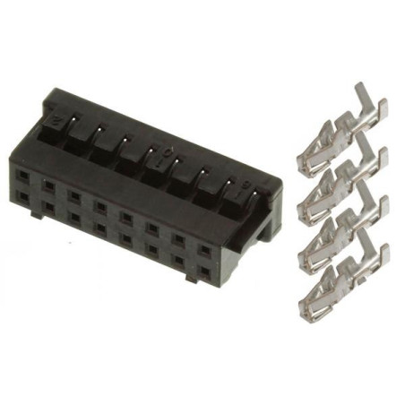 MEANWELL - DF11-16DS-2C-SET, PCB plug pre MeanWell PSU LAD-360XU series