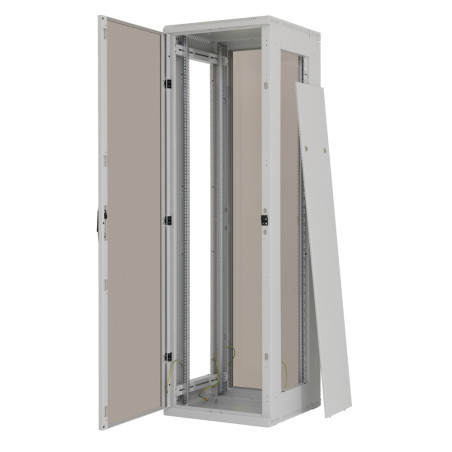 Stojan.rack 42U(š)600x(h)600 rozober.perf.dvojkr.dvere