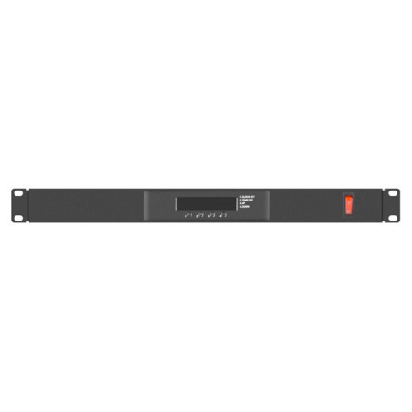 Lanberg 19" 1U rackový ventilačný panel