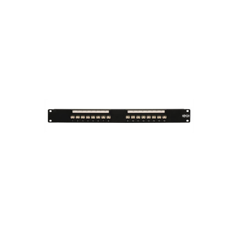 Patch panel 1U, 16x, (LC/LC), Multimode alebo Singlemode