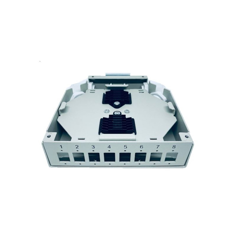 Optický box 8C na DIN lištu 8xSC Simplex