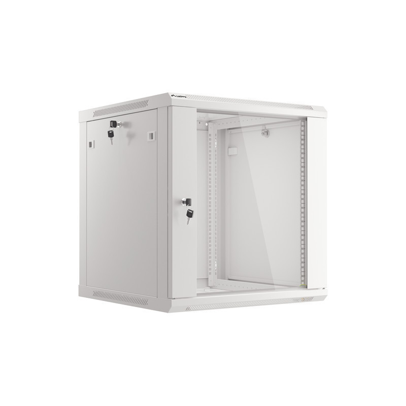 Nástenný rack 19| 12U 600X600mm sivý flat pack
