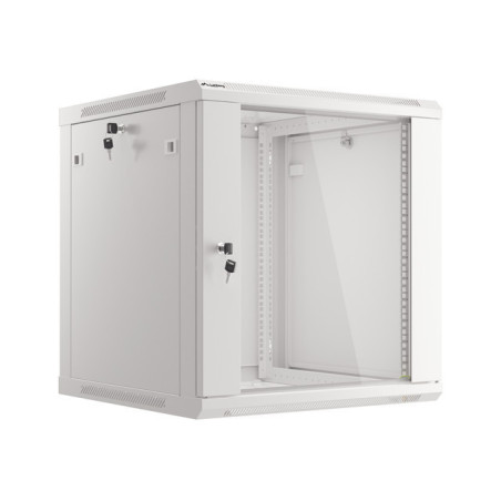 Nástenný rack 19| 12U 600X600mm sivý flat pack