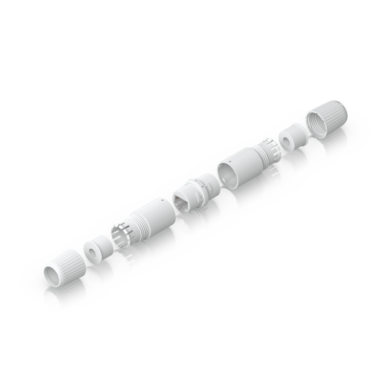Ubiquiti UACC-RJ45-Coupler-C6A-Outdoor, RJ45 Inline Coupler Outdoor, 2-Pack