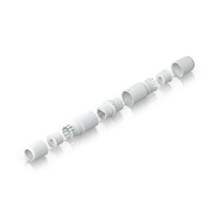 Ubiquiti UACC-RJ45-Coupler-C6A-Outdoor, RJ45 Inline Coupler Outdoor, 2-Pack