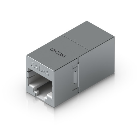 Ubiquiti UACC-RJ45-Coupler-C6A, RJ45 Inline Coupler Indoor, 10-Pack