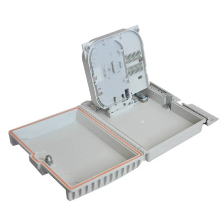 FTTH Box veľký, 16xSC, LC, E2000, plast