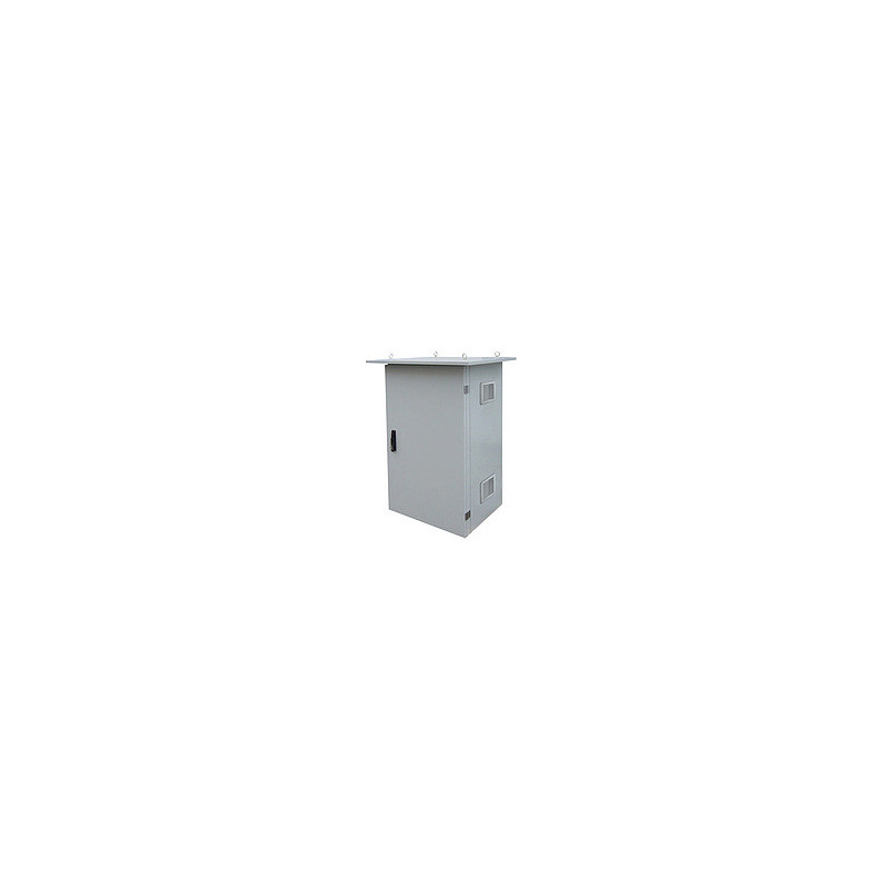 Rack termoizolovaný LC-07 24U 700x600 RAL7035 s vent. ľavá bočnica