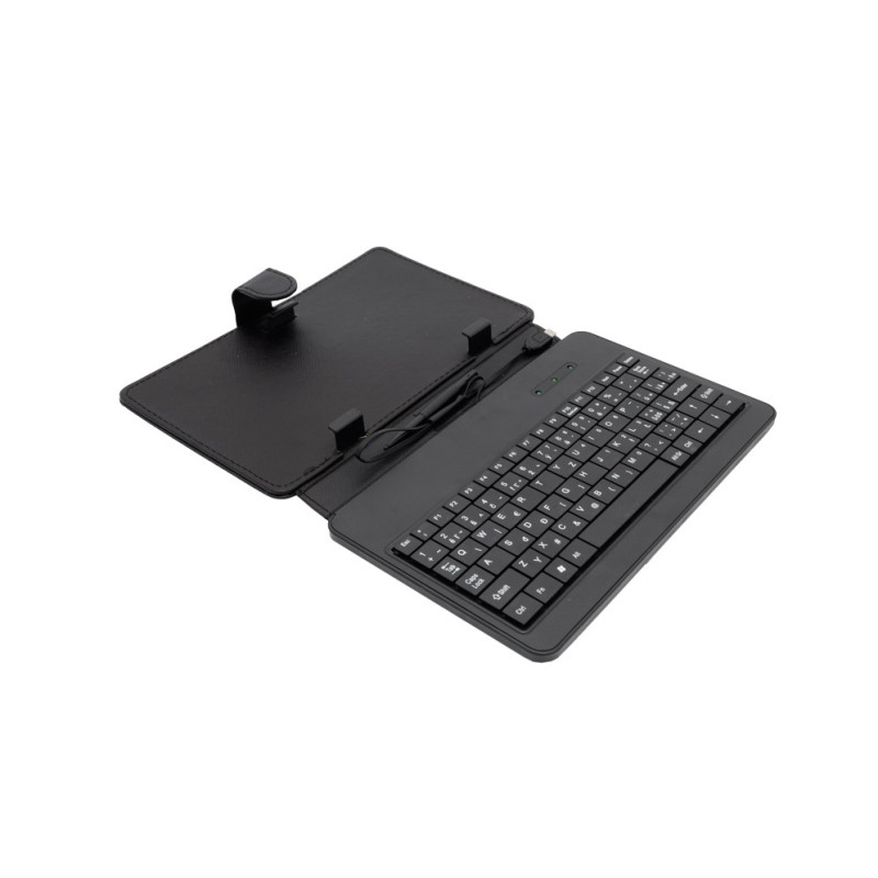 AIREN AiTab Leather Case 1 with USB Keyboard 7" BLACK (CZ/ SK/DE/UK/US.. layout)