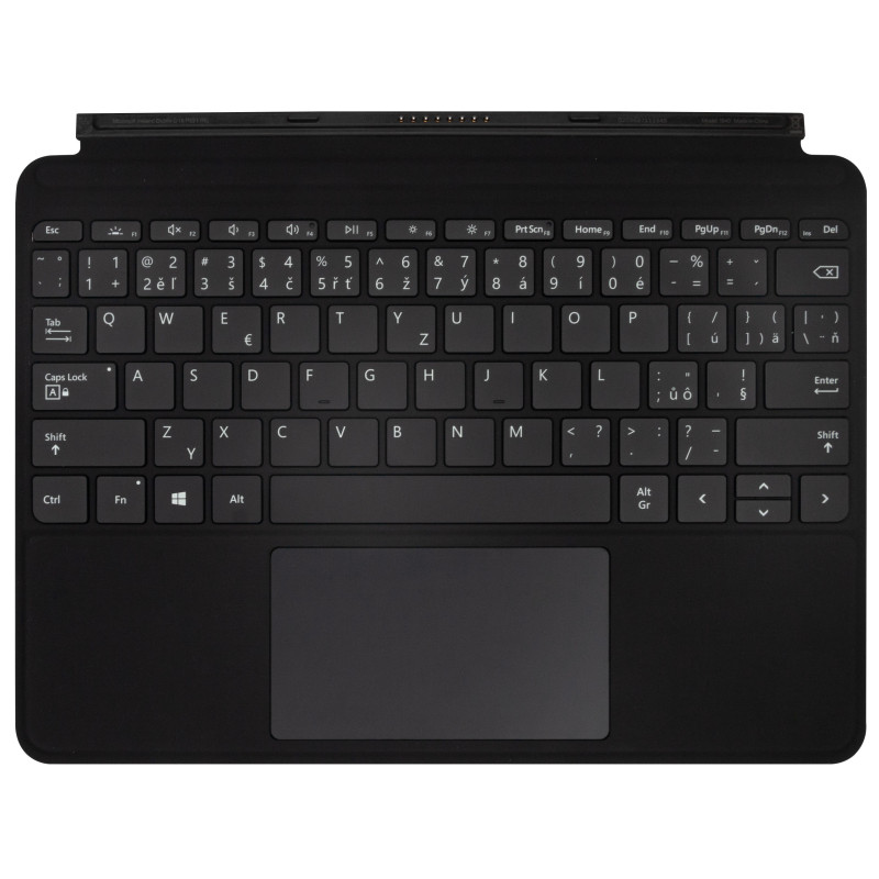 Microsoft Surface Go Type Cover (Black) Refresh, Commercial, CZ&SK