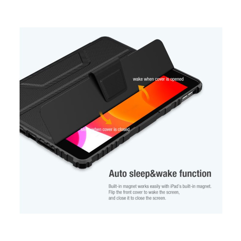Nillkin Bumper PRO Protective Stand Case pre iPad 10.2 2019/2020/2021 Black