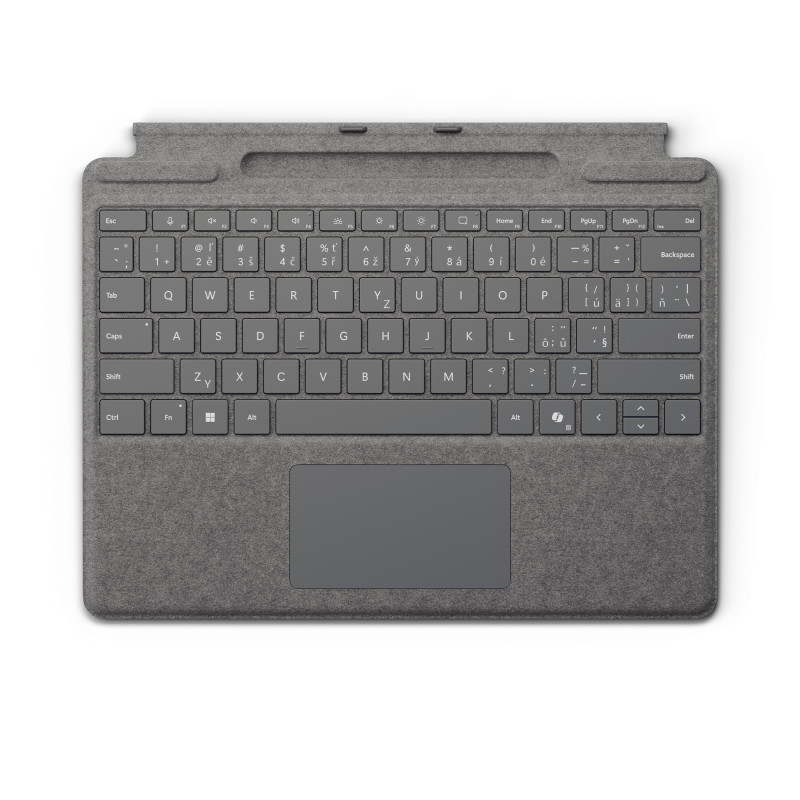 Microsoft Surface Pro Keyboard with Pen Storage (Platinum), Commercial, cz&sk