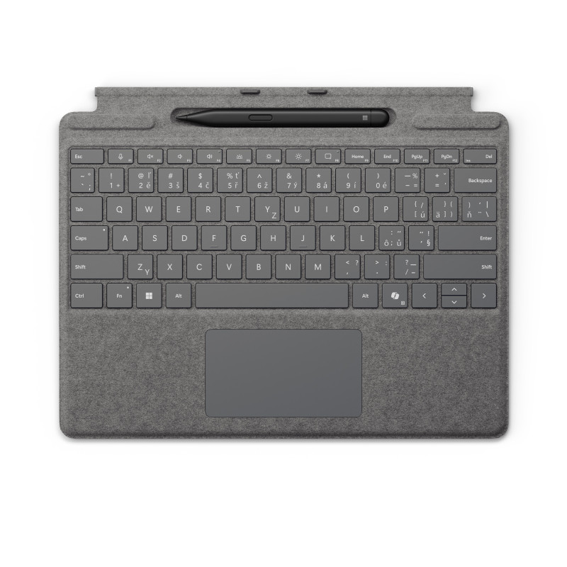 Microsoft Surface Pro Keyboard + Slim Pen 2 Bundle (Platinum), Commercial, cz&sk