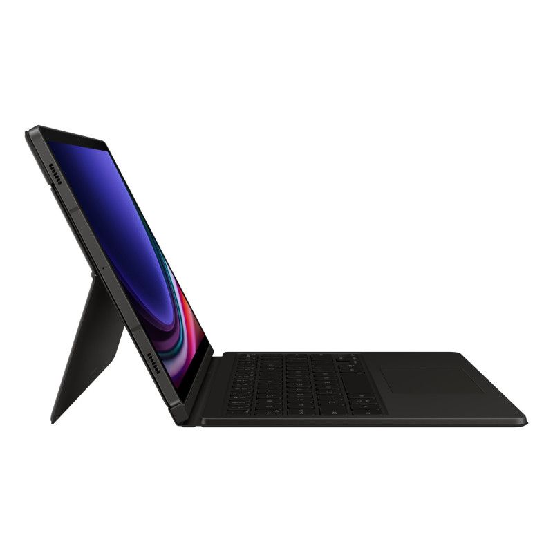 Samsung Ochranný kryt s klávesnicou a touchpadom pre Tab S9/S9 FE/S10 FE/S10 lite Black