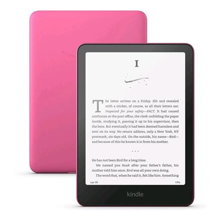 E-book Amazon Kindle Paperwhite 2024 (16 GB), maliny, s reklamou