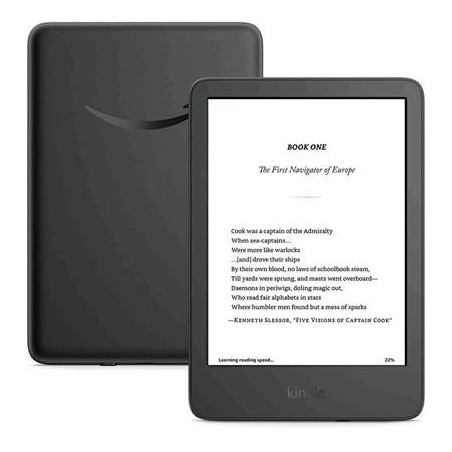 E-book Amazon Kindle Touch 2024 (16 GB), čierna, s reklamou