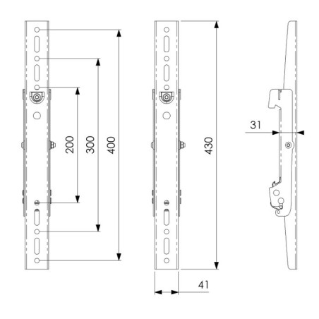 Vogel´s Zvislé ramená Connect -it PFS 3204,
