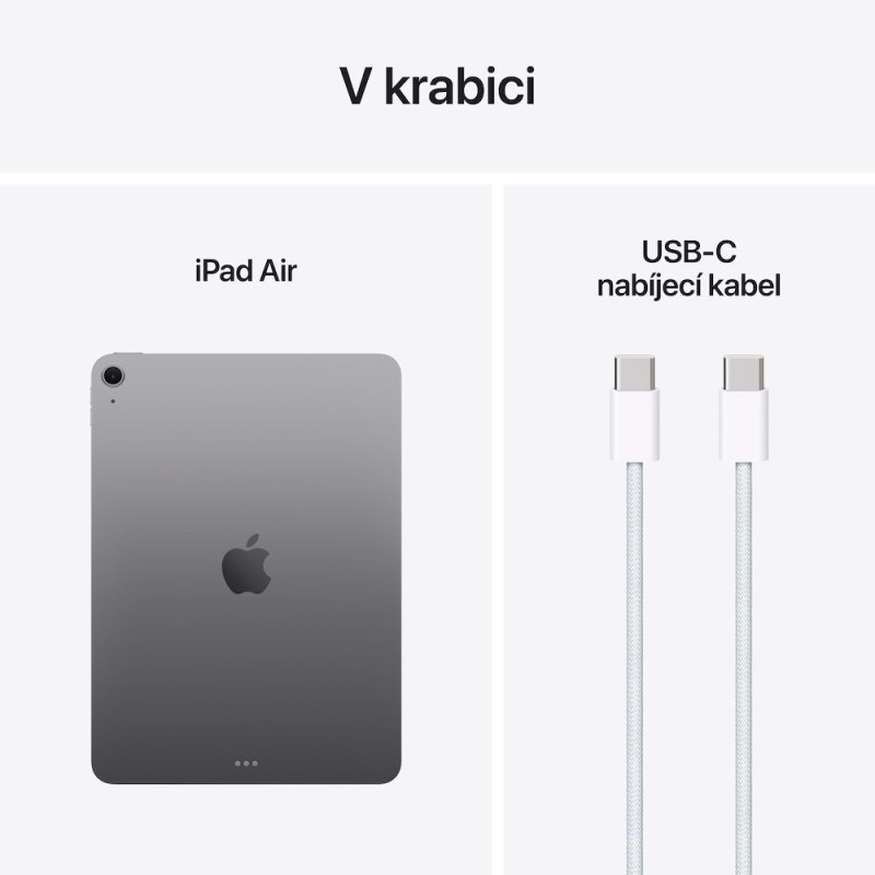 Apple iPad Air 11"/(M3) Wi-Fi/10,86"/2360x1640/8GB/1TB/iPadOS18/Space Gray