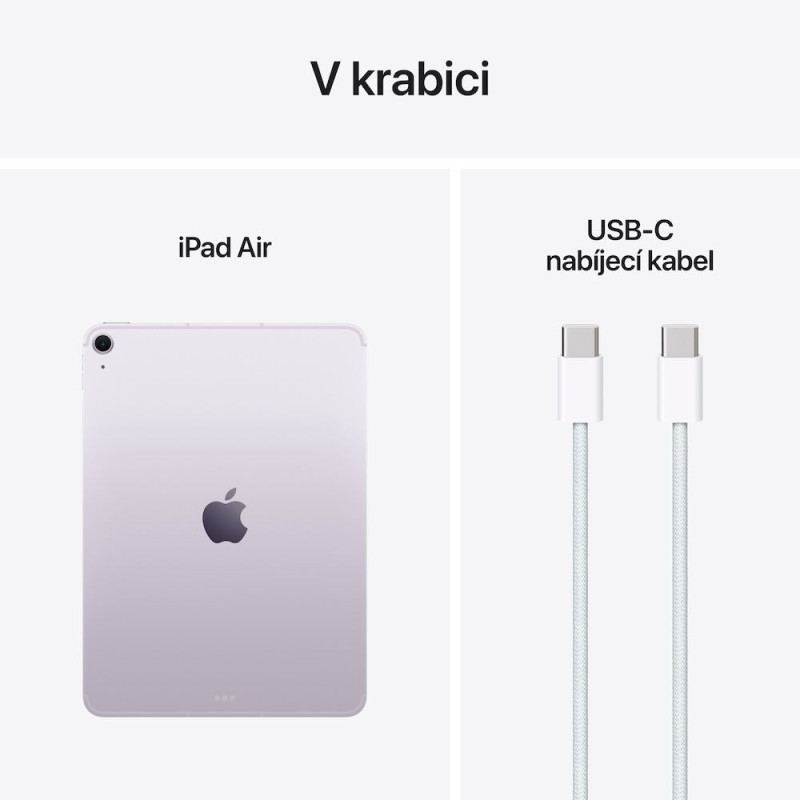 Apple iPad Air 11"/(M3) Wi-Fi + Cellular/10,86"/2360x1640/8GB/128GB/iPadOS18/Purple