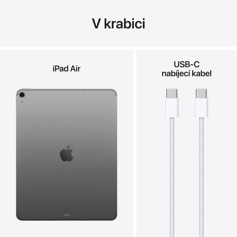 Apple iPad Air 13"/(M3) Wi-Fi + Cellular/12,9"/2732x2048/8GB/256GB/iPadOS18/Space Gray