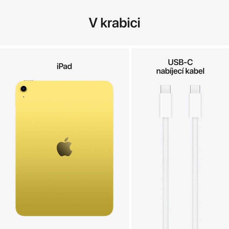 Apple iPad 11"/Wi-Fi/10,86"/2360x1640/128GB/iPadOS18/Yellow