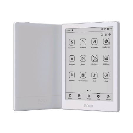 E-book ONYX BOOX GO 6, biela, 6" Carta 1300, 32GB, Bluetooth, Android 11, E-ink displej