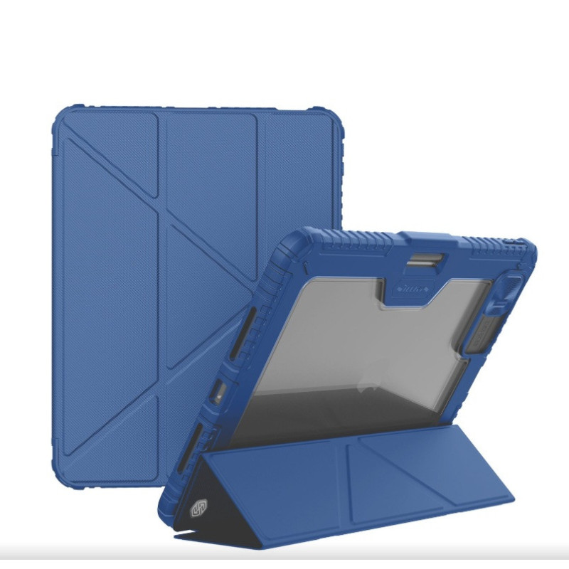 Nillkin Bumper PRO Protective Stand Case Multi-angle pre iPad Pro 11 2024 Sapphire Blue