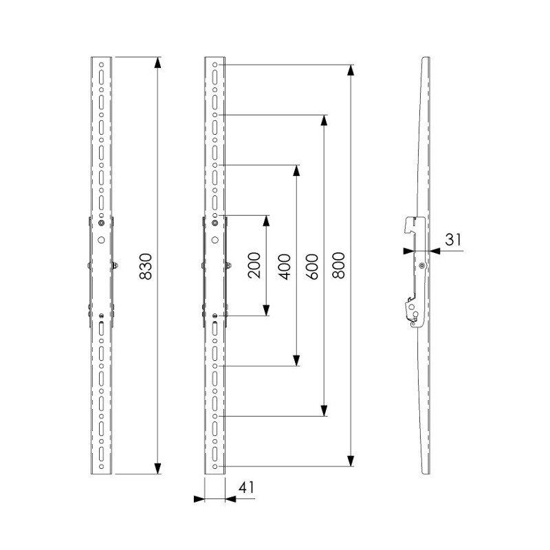 Vogel´s Zvislé ramená Connect -it PFS 3208