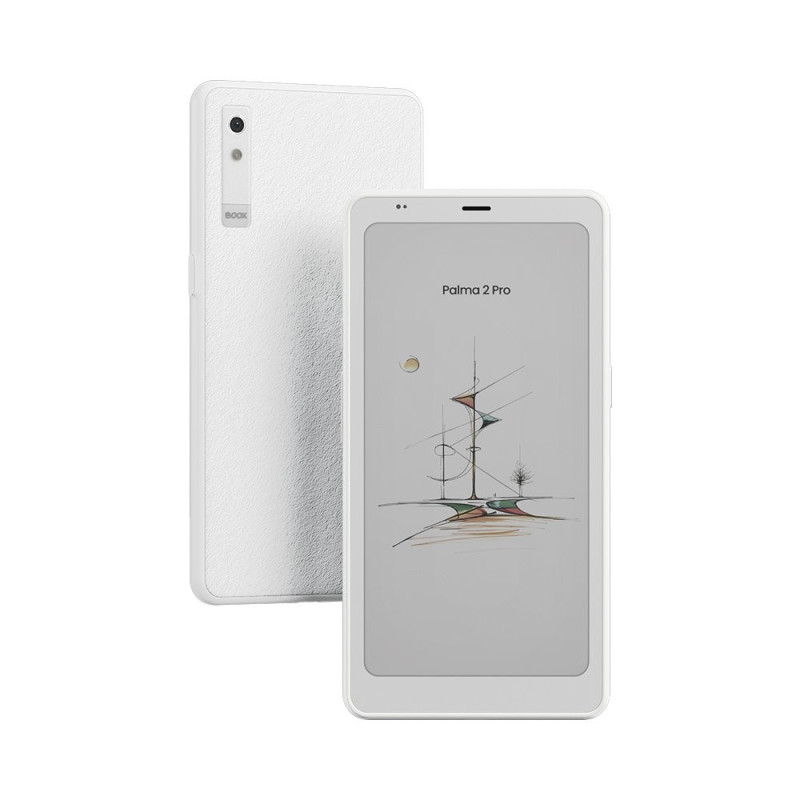 E-book ONYX BOOX PALMA 2 PRO COLOR, biela, 6,13 ", 128GB, Dual SIM, GPS, Bluetooth, Android 15.0, E-in