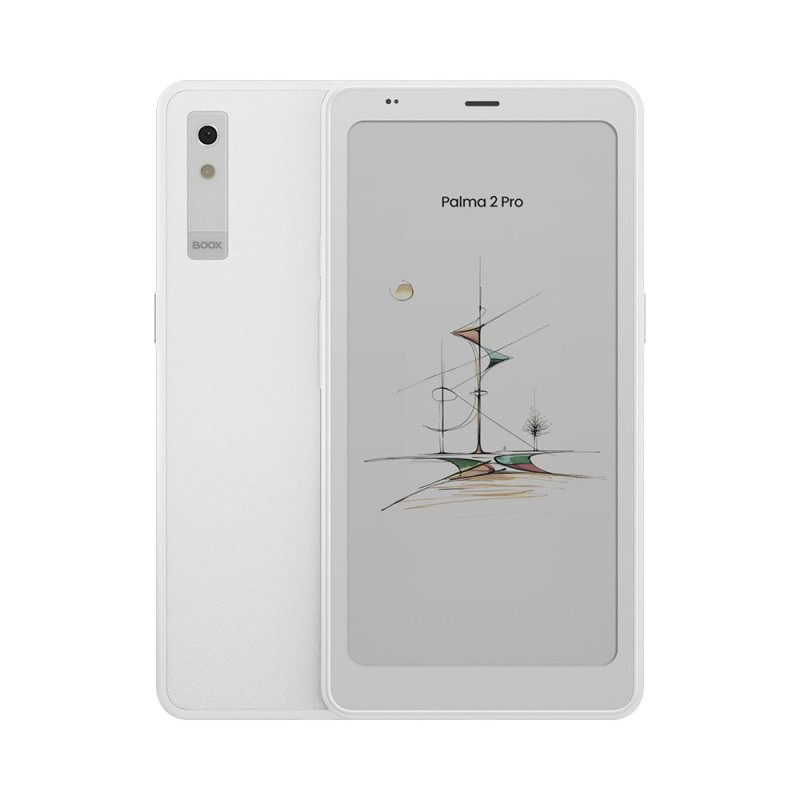 E-book ONYX BOOX PALMA 2 PRO COLOR, biela, 6,13 ", 128GB, Dual SIM, GPS, Bluetooth, Android 15.0, E-in