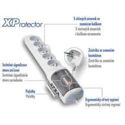 Rozvodný panel ACAR XProtector/3m 5x220V biely