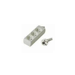 Predlžovací prívod 230V, 3m, 3 zásuvky