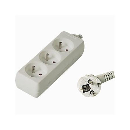 Predlžovací prívod 230V, 7m, 3 zásuvky