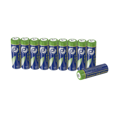 GEMBIRD super alkaline batéria AA 10ks