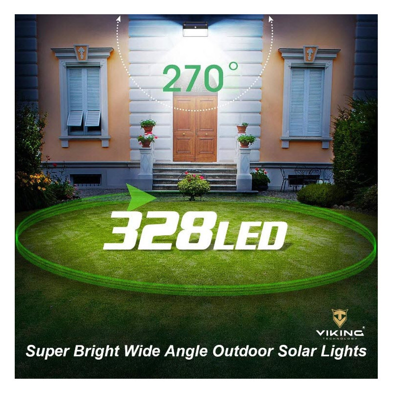 Solárne LED svetlo s pohybovým senzorom M328