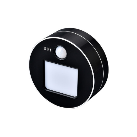 Zásuvkový modul Viking A20B, čierna/ LED svetlo 3W/Pohybový senzor/230V,16A,50Hz