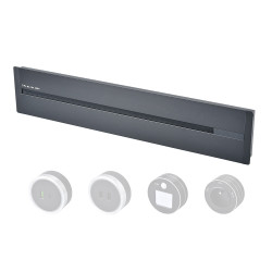 Zásuvková lišta - zápustná Viking LZ40G/230V,50Hz/40cm dĺžka/sivá/až 5 modulov/IP20/hliník/zápustná