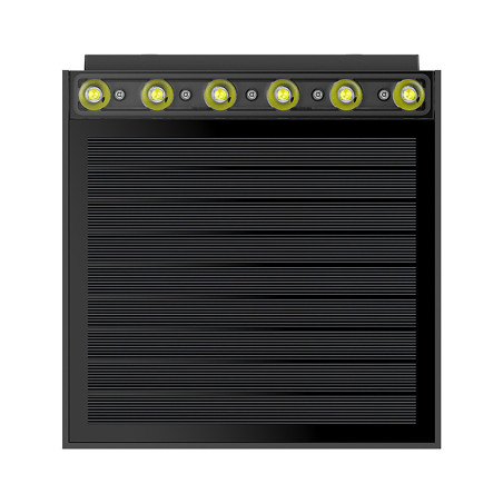 Vonkajšie solárne LED svetlo Viking SR32/700 lm/IP54/4 režimy/denná biela