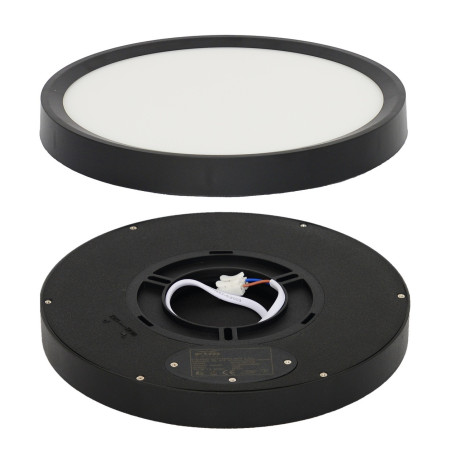 Svietidlo NOMY LED 18W BLACK s nast. teploty svetla