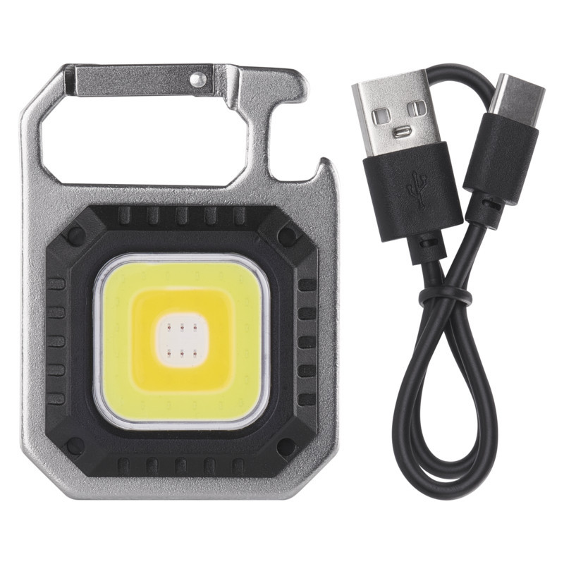 COB LED NABÍJACIA PRÍVEŠKOVÁ SVIETIDLÁ 750 LM