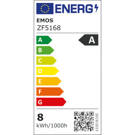 EMOS LED FLM A60 7,2 W (100 W) 1521lm E27 NW A CLASS