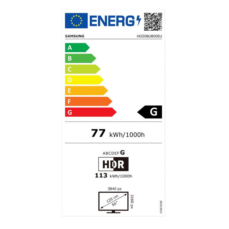 50" LED-TV Samsung 50BU8000 HTV