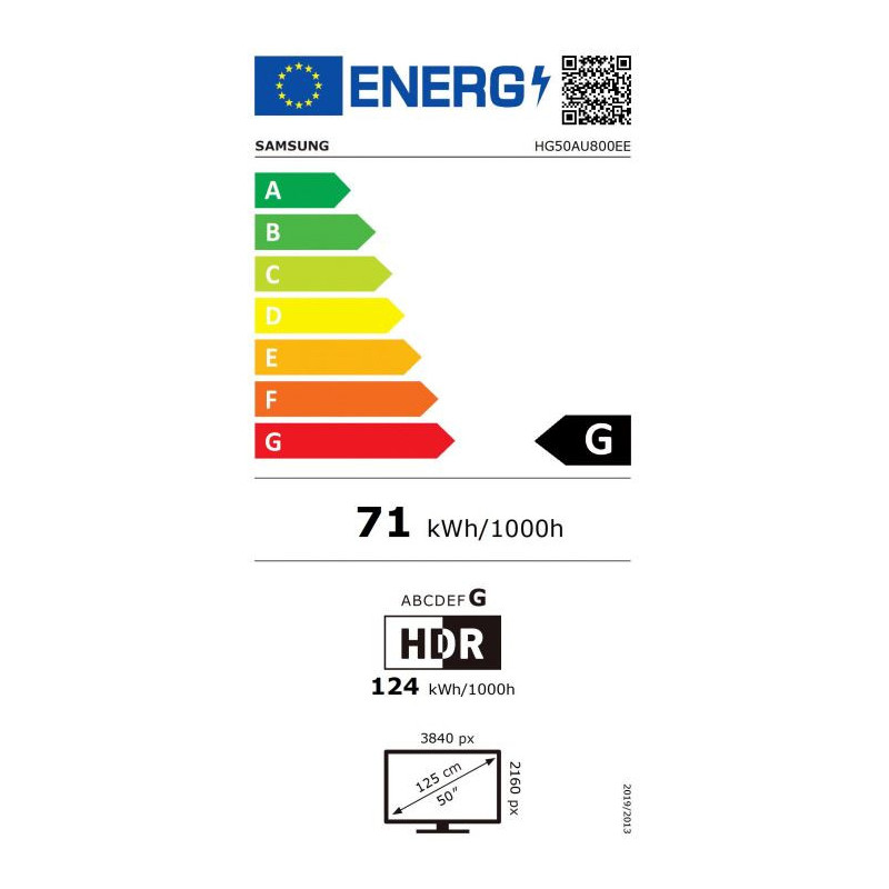 50" LED-TV Samsung 50AU8000 HTV