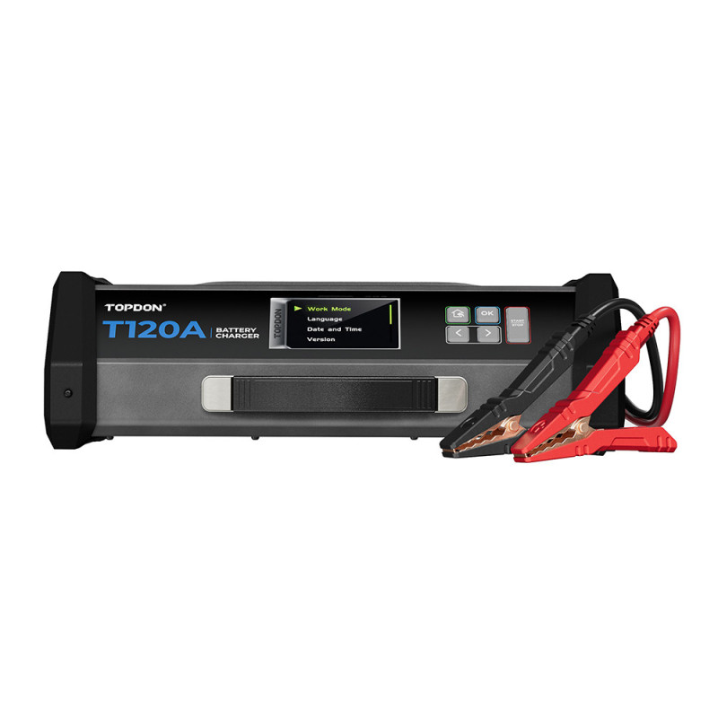 TOPDON Nabíjačka a tester batérie Tornado 120000/Výkon 1700W max/3700Ah/5-120A/11-16,8V